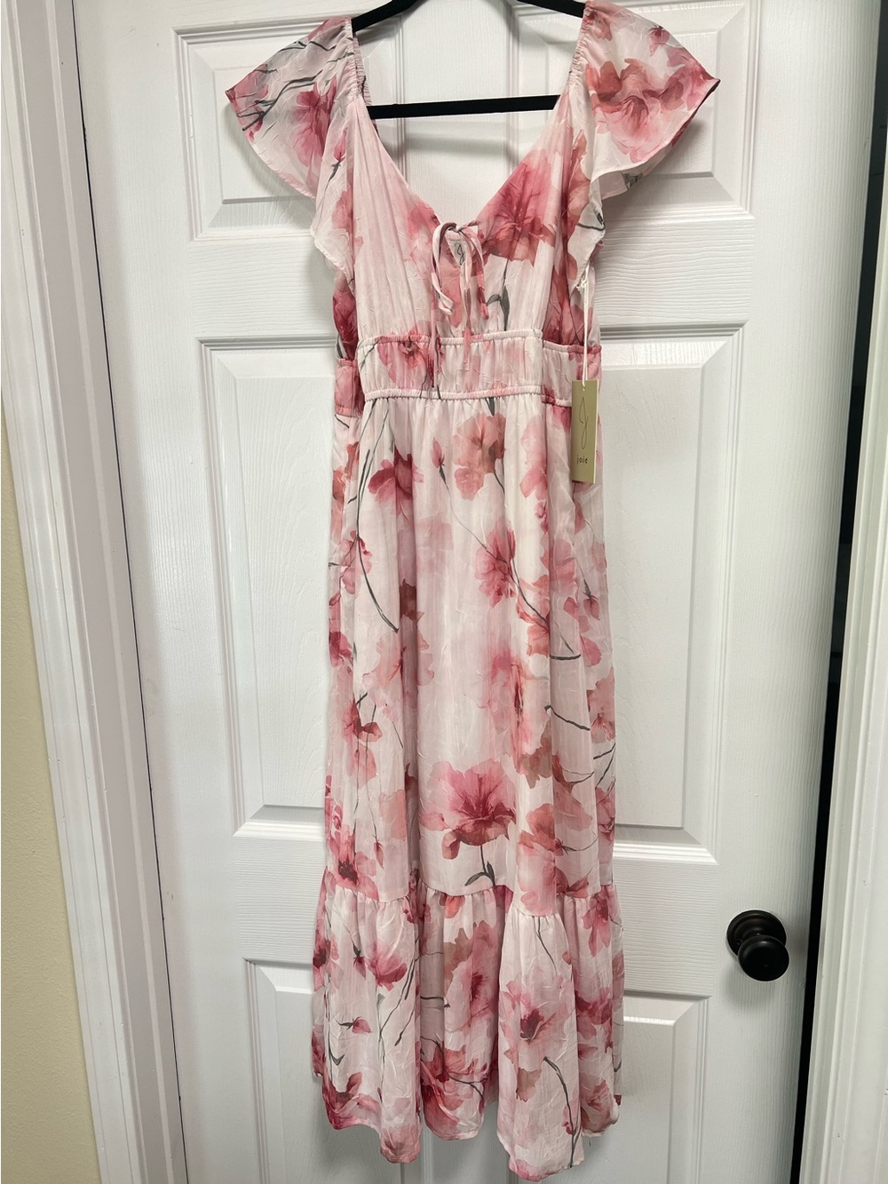 Joie NWT Floral Dress Pink Size XS Flowy